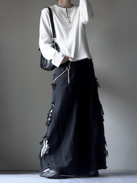 「ERAR（エラー）のアイテム」を使った、つぐ吉さん（メンズ・173cm）の春コーディネート