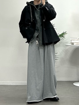 「ADRER（アドラー）のアイテム」を使った、つぐ吉さん（メンズ・173cm）の冬コーディネート