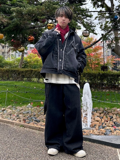 セール】Blast Denim Padded Blouson / ブラストデニムパテッド(中綿