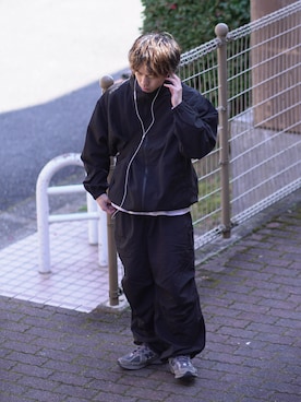 「アイテム（ブルゾン）」を使った、つぐ吉さん（メンズ・172cm・20代）の春コーディネート