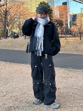 「Lui's（ルイス）のアイテム」を使った、つぐ吉さん（メンズ・173cm）の冬コーディネート