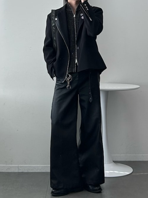 GRANCY】Reverse LayeredDesign TailoredJacket / リバース レイヤード