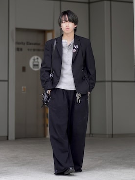 つぐ吉さん（メンズ・173cm）の春コーディネート