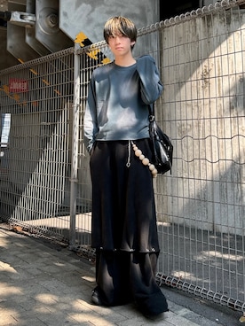「アイテム（キーケース/キーアクセサリー）」を使った、つぐ吉さん（メンズ・173cm）の秋コーディネート