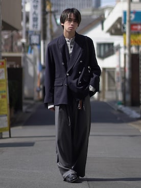 つぐ吉さん(メンズ・173cm)の春コーディネート