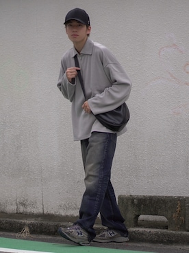 「EDWIN（エドウィン）のアイテム」を使った、つぐ吉さん（メンズ・172cm）の秋コーディネート