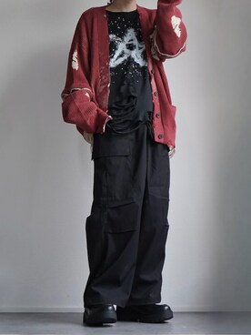 「Confirm（コンファーム）のアイテム」を使った、つぐ吉さん（メンズ・173cm）の秋コーディネート