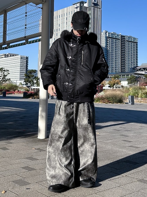 ANN DEMEULMEESTER スタッズ・ロングベルト ankoROCK ベルト an meets zakka ハトメスタッズロングベルト