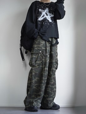 「y2k」｜つぐ吉さん（メンズ・173cm）の秋コーディネート