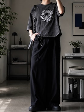 「Parts Lab.（パーツラボ）のアイテム」を使った、つぐ吉さん（メンズ・173cm）の夏コーディネート