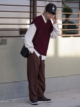 つぐ吉さん(メンズ・172cm)の春コーディネート