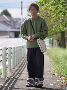 つぐ吉さん(メンズ・172cm)の秋コーディネート