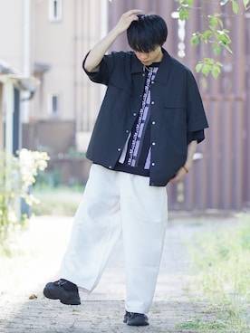 つぐ吉さん（メンズ・172cm）の夏コーディネート