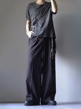 「Parts Lab.（パーツラボ）のアイテム」を使った、つぐ吉さん（メンズ・173cm）の夏コーディネート