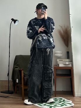 「アイテム（バッグ）」を使った、つぐ吉さん（メンズ・173cm）の秋コーディネート