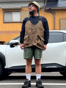 「KEEN（キーン）のアイテム（ブーツ）」を使った、Cokky さん（メンズ・178cm）の春コーディネート
