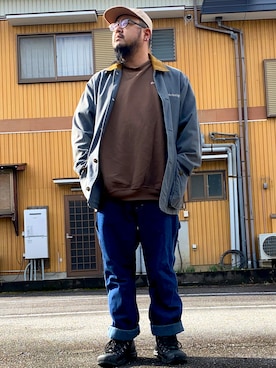 「KEEN（キーン）のアイテム（ブーツ）」を使った、Cokky さん（メンズ・178cm）の冬コーディネート