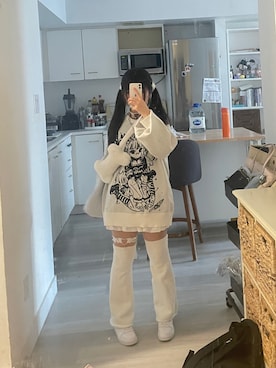 「サブカル女子」｜「アイテム（スニーカー）」を使った、FY54さん（レディース・150cm）の秋コーディネート