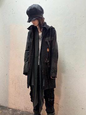 「14th Addiction（フォーティーンスアディクション）のアイテム」を使った、SOAR shopさん（メンズ・178cm）の春コーディネート