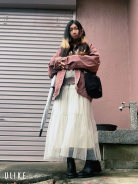 「ORiental TRaffic（オリエンタルトラフィック）のアイテム」を使った、凛♡*。さん（レディース・152cm）の春コーディネート