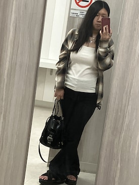 「アイテム（サンダル）」を使った、凛♡*。さん（レディース・152cm）の秋コーディネート