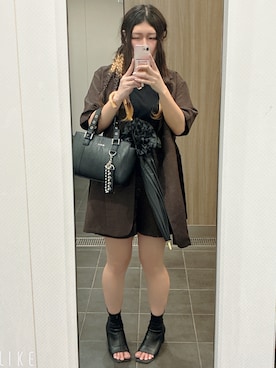 「MURUA（ムルーア）のアイテム」を使った、凛♡*。さん（レディース・155cm）の夏コーディネート