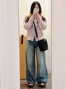 「coen（コーエン）のアイテム」を使った、凛♡*。さん（レディース・155cm）の春コーディネート