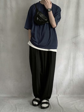 cobaさん（メンズ・173cm）の夏コーディネート