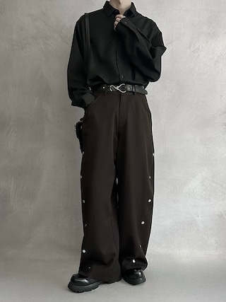 「SERACE（セラス）の【SERACE】Loose silhouette shirt / ルーズシルエットシャツ（シャツ/ブラウス）」を使った、cobaさん（メンズ・173cm）の秋コーディネート