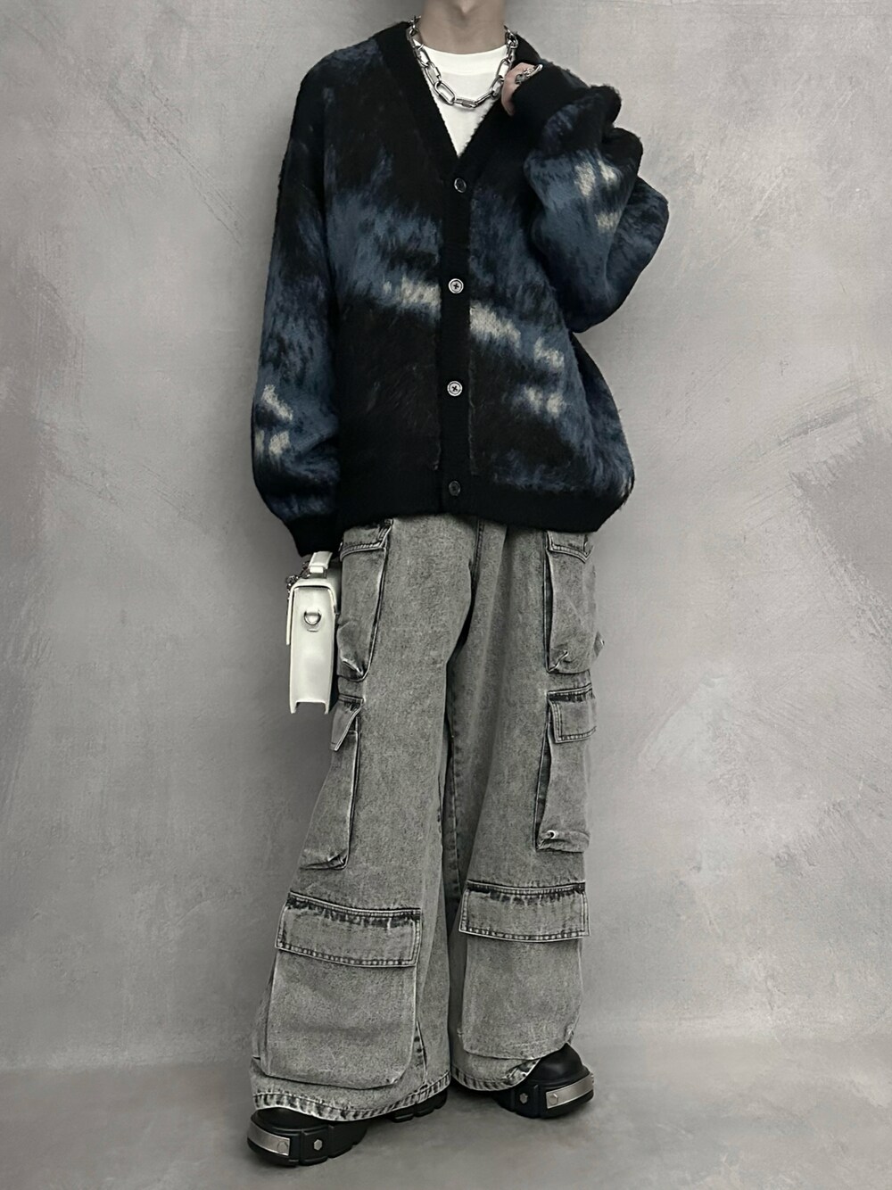 SERACE（セラス）の「【SERACE】Loose silhouette abstract shaggy 