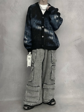 「SERACE（セラス）のアイテム」を使った、cobaさん（メンズ・173cm）の冬コーディネート