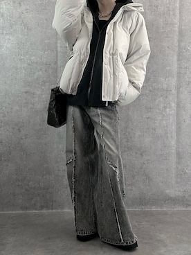 「SERACE（セラス）のアイテム」を使った、cobaさん（メンズ・173cm）の冬コーディネート