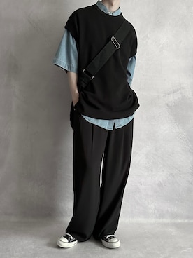 「アイテム（その他）」を使った、cobaさん（メンズ・173cm）の夏コーディネート