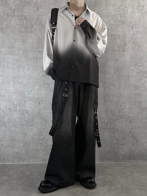 「SERACE(セラス)の【SERACE】Loose side slit layered tank top / ルーズサイドスリットレイヤードタンクトップ(タンクトップ)」を使った、cobaさん(メンズ・173cm)の夏コーディネート