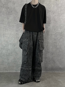 「SERACE（セラス）のアイテム」を使った、cobaさん（メンズ・173cm）の春コーディネート