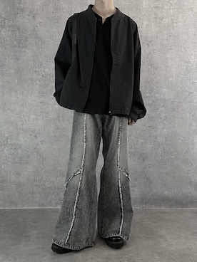 「SERACE（セラス）のアイテム」を使った、cobaさん（メンズ・173cm）の春コーディネート