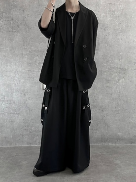 「シルバーアクセサリー」｜cobaさん（メンズ・173cm）の春コーディネート