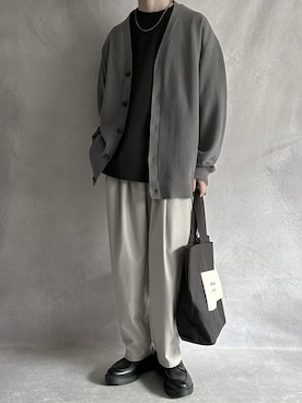 「アイテム（その他）」を使った、cobaさん（メンズ・173cm）の春コーディネート