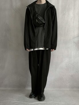 「くすみカラー」｜「アイテム（ボディバッグ/ウエストポーチ）」を使った、cobaさん（メンズ・173cm）の夏コーディネート