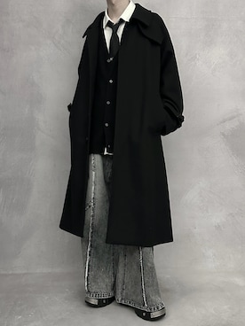 「SERACE（セラス）のアイテム」を使った、cobaさん（メンズ・173cm）の冬コーディネート