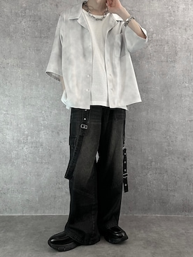 「SERACE（セラス）のアイテム」を使った、cobaさん（メンズ・173cm）の春コーディネート