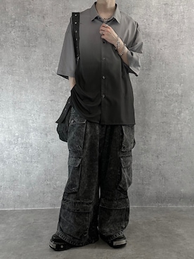 「アイテム（ブーツ）」を使った、cobaさん（メンズ・173cm）の春コーディネート