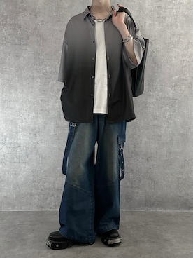 「SERACE（セラス）のアイテム（アクセサリー）」を使った、cobaさん（メンズ・173cm）の春コーディネート