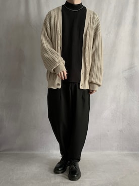 「EMMA  CLOTHES」｜「アイテム（その他）」を使った、cobaさん（メンズ・173cm）の冬コーディネート