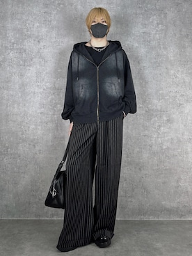 「SERACE（セラス）のアイテム」を使った、cobaさん（メンズ・173cm）の冬コーディネート