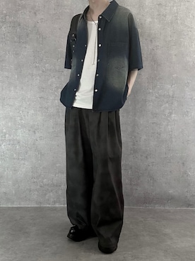 「SERACE（セラス）のアイテム」を使った、cobaさん（メンズ・173cm）の夏コーディネート