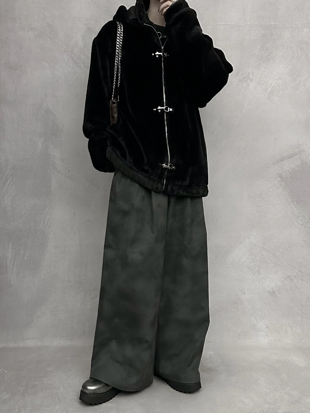 SERACE】2way fireman volume fur blouson / 2wayファイヤーマン
