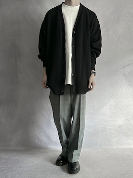 「Coming soon…」｜「アイテム（その他シューズ）」を使った、cobaさん（メンズ・173cm）の冬コーディネート