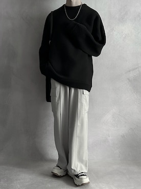 「PUBLIC TOKYO（パブリックトウキョウ）のアイテム」を使った、cobaさん（メンズ・173cm）の秋コーディネート