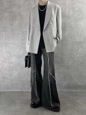 「SERACE（セラス）のアイテム（アクセサリー）」を使った、cobaさん（メンズ・173cm）の春コーディネート